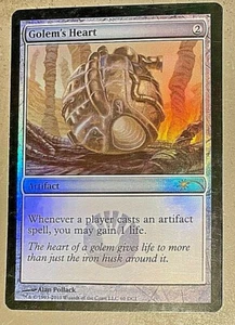 Magic The Gathering - PROMO - Golem's Heart - #3084 - Picture 1 of 1