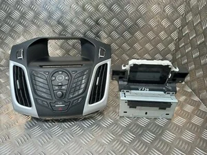 FORD FOCUS MK3 Radio CD HEAD UNIT, LCD & FASCIA 2011 12 13 14 BM5T18C815HN - Picture 1 of 10