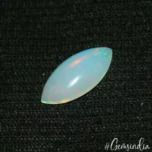 Zertifizierter 2,50 ct natürlicher Welo Feueropal Marquise Cabochon lose Edelsteine für Schmuck - Bild 1 von 4