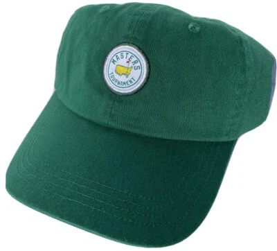 2025 MASTERS GREEN CIRCLE PATCH COTTON HAT AUGUSTA NATIONAL GOLF NEW - Imagem 1 de 4