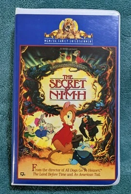 The Secret of NIMH (VHS, 1994, Family Entertainment Clamshhell)  - Image 1 of 4