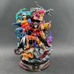 20CM One Piece Luffy Action Figure 3 Characters PVC Statue Toy Gift New No Box - Picture 1 of 5