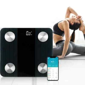 BILANCIA PESAPERSONE INTELLIGENTE APP BLUETOOTH DIGITALE ELETTRONICA 180KG - Foto 1 di 11