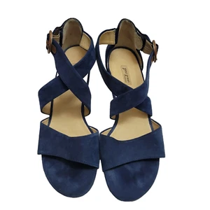 Paul Green Suede Leather Strappy Sandals Size 7 UK - Picture 1 of 10