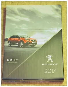 Peugeot 2017 Official souvenir table calendar full colour product Rare NEW - Picture 1 of 10