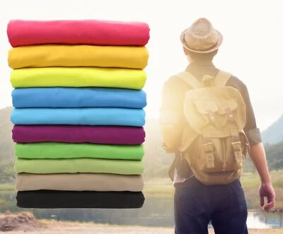 ISEAA Mikrofaser Handtuch Sport Yoga Strand Tuch Badetuch Super Ultra Leicht Reise