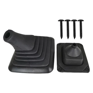For 90-97 Ford Bronco F-250 F-350 Manual Shifter Rubber Boot W/Mounting Bracket - Picture 1 of 19