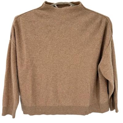  Pilcro Anthropologie Alani 100% Cashmere Roll Neck Boxy Sweater Large - Image 1 of 4