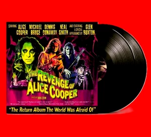 ALICE COOPER THE REVENGE OF ALICE COOPER - BLACK - 2LP - GATEFOLD MailedFromL.A. - Picture 1 of 6