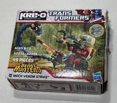 Kre-O Transformers Mech Venom Strike Beast Hunters Kreo #A2235 Kreon Hasbro Foto 1 de 4