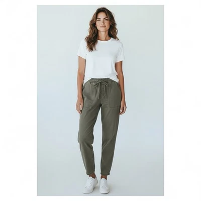 Lou & Grey Pull On Olive Pants.Size S - Image 1 of 4