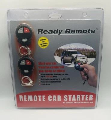 Ready Remote- Remote Car Starter Kit Mod# 23926 W/Bypass Module USA-T - Image 1 of 3