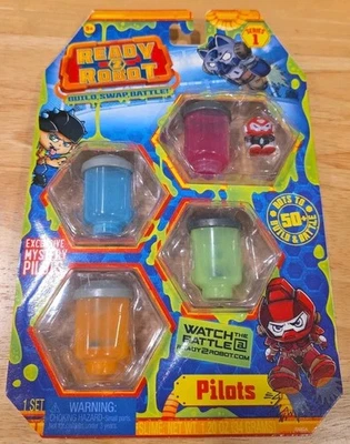 READY 2 ROBOT SERIES 1 PILOTS 4 PACK FACTORY SEALED - Image 1 of 2