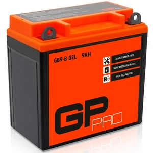 Batterie 12V 9Ah GEL GP-PRO GB9-B Roller ähnlich YB9-B 50914 YB9-9 CB9-B GM9Z-4B - Bild 1 von 8