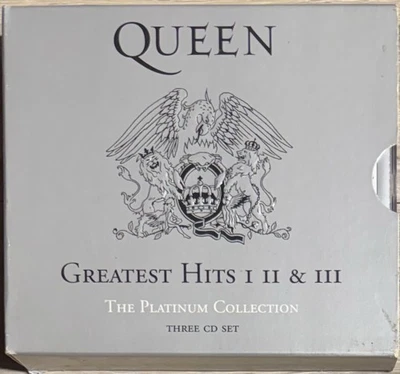 Platinum Collection: Greatest Hits 1-3 by Queen (3xCD Box, 2002 Hollywood) Foto 1 de 2