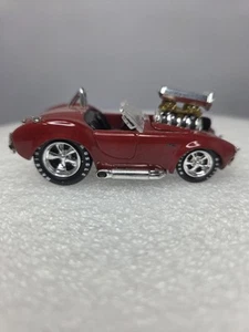 Muscle Machines 1964 Ford Shelby Cobra 427 Dark Red Diecast 1:64 Scale - Picture 1 of 6