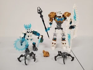 LEGO BIONICLE Protector of Ice & Kopaka, Master of Ice 70788 70782 - No Manual  - Picture 1 of 15