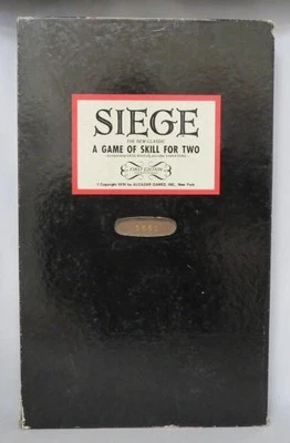 Alcazar Games 1976: Siege - Chess Board War Game (Limited Ed) EX - RARE - Image 1 of 4