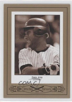 2010 Upper Deck Portraits Derek Jeter #SE-58 HOF - Image 1 of 2
