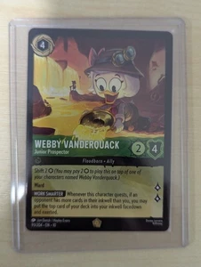 Webby Vanderquack - Junior Prospector 93/204 NON FOIL Legendary Lorcana Set 10  - Bild 1 von 1