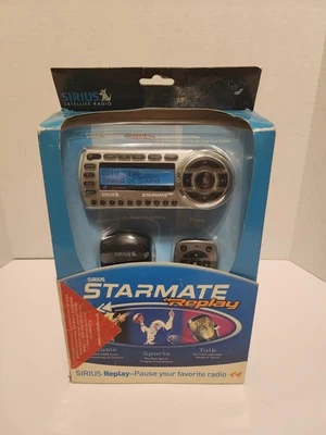 Receptor de reproducción Sirius Starmate y kit de coche ST2 XM radio satelital con control remoto NUEVO Foto 1 de 3