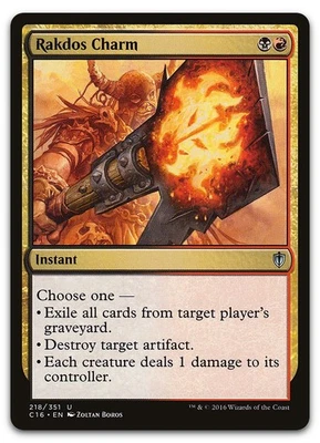 Rakdos Charm #218 (NM) Commander 2016 C16 Magic MTG - Image 1 of 2