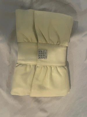 Banana Republic Light Green Bow Clutch Bag NWT New - Image 1 of 4