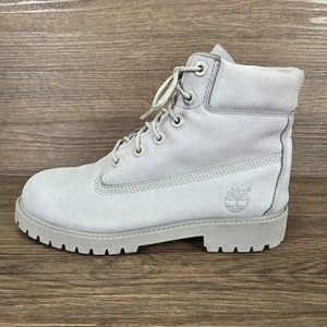 Timberland Grey Nubuck Leather Ankle Boots A172F Lace Up Size UK 5.5 - Picture 1 of 19