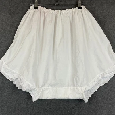 Pantalones antiguos victorianos Bloomers lencería europea de encaje ganchillo a mano Foto 1 de 4