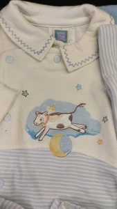 VINTAGE New With Tags Little Me Cow Jumped Over The Moon 3 pc 3 month outfit - Picture 1 of 7