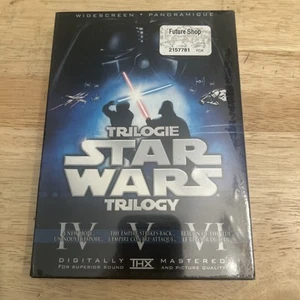 STAR WARS Original Unaltered Theatrical Trilogy DVD 6-Disc-Limited Ed. OOP NEW - Picture 1 of 9