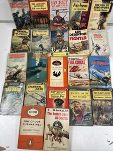 50er Jahre Sammlung Pan Pinguin Corgi Bücher Taschenbuch Kampf WW2 Action X22 - Bild 1 von 24