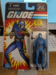 Hasbro G.I. Joe 25th Anniversary 3 3/4 Action Figure Cobra Commander - Picture 1 of 2