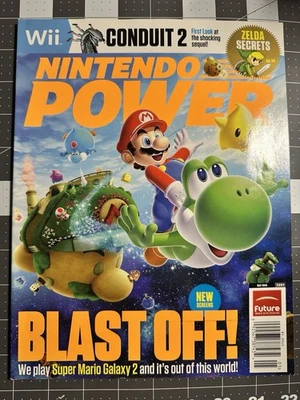 Nintendo Power Magazine # 254 Super Mario Galaxy 2010 Rare NewsStand Edition - Image 1 of 2