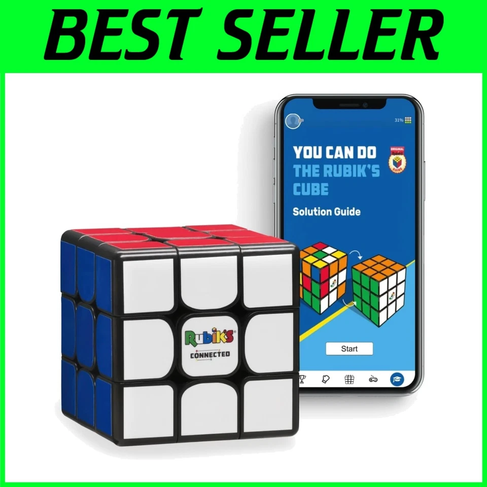 Smart Rubik’s Connected Cube: Transformative 3x3 Speed Challenge for All Ages - Image 1 of 4