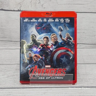 Avengers: Age of Ultron (Blu-ray, 2015, Marvel Studios) w/ Bonus Features - Image 1 of 4