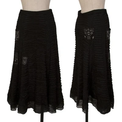 Falda con volantes diseño parche HaaT ISSEY MIYAKE talla 2 (K-148049) Foto 1 de 4