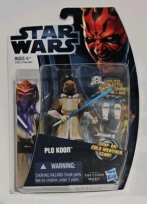Figura de acción 2012 Star Wars The Clone Wars Galactic Battle Game CW6 PLO KOON Foto 1 de 4