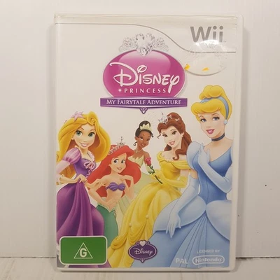 Disney Princess: My Fairytale Adventure (Wii, 2012) Completo con manul Nintendo Foto 1 de 4
