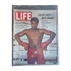 LIFE MAGAZINE - October 23 1970 - Muhammad Ali - GREAT condition VINTAGE (VTG) - Picture 1 of 7