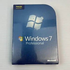 DVD Microsoft Windows 7 Professionnel Mise à niveau 32 et 64 bits (BOITE DE VENTE AU DÉTAIL) scellé - Photo 1/7
