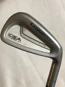Adams Idea Pro Forged 6 Iron Black Gold Stiff Flex Steel Shaft Golf Pride Grip - Picture 1 of 6
