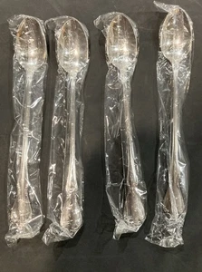 4 Oneida Chateau Edelstahl Eisteelöffel mit langem Griff Set 7-5/8 Zoll - Bild 1 von 5