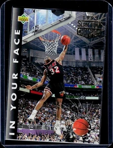 1992-93 Upper Deck - Harold Miner #446 (RC) SLAM DUNK CHAMP 1993 - Picture 1 of 2