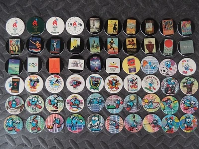 POG SET 60 + 1 VARIATION OLYMICS ATLANTA 1996 VINTAGE 90'S IZZY THE MASCOT C-PIC - Image 1 of 4