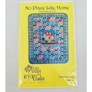 Jillily Studio Needle Arts by Jill Finley "No Place Like Home" Quilt Pattern  - Picture 1 of 8