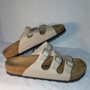 BIRKENSTOCK Florida Sandal Sandcastle Birko Flor EUR Sz 42 Wmn Sz 11 Men 9 NEW - Picture 1 of 14