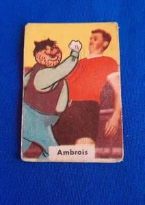 collectible card of the great soccer player Javier Ambrois 1960 - Bild 1 von 5