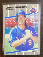 1989 Fleer Gregg Jefferies #38
