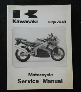 1998 KAWASAKI 600 ZX-6R NINJA MOTORCYCLE SERVICE REPAIR MANUAL CLEAN 300 pgs - Picture 1 of 7